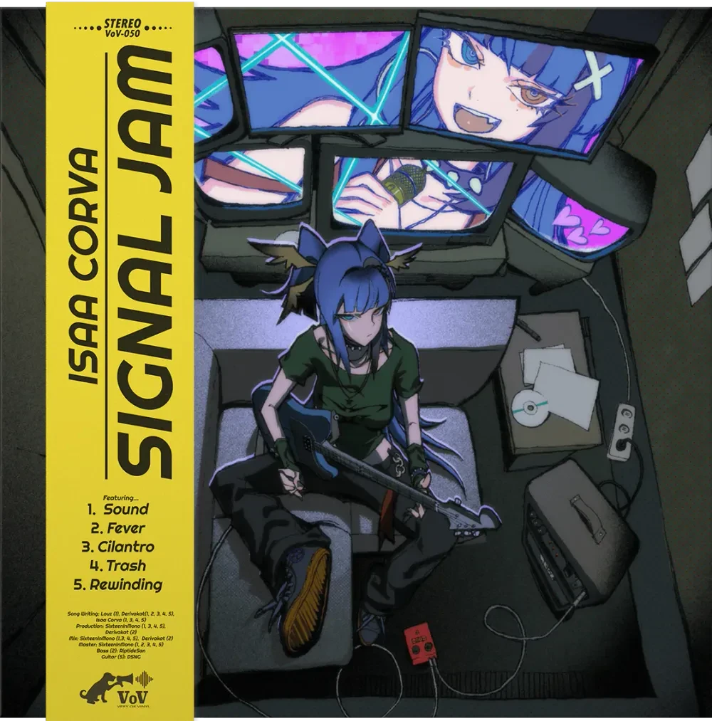 Isaa Corva - Signal Jam / Covers Release Date countdown timer - Music