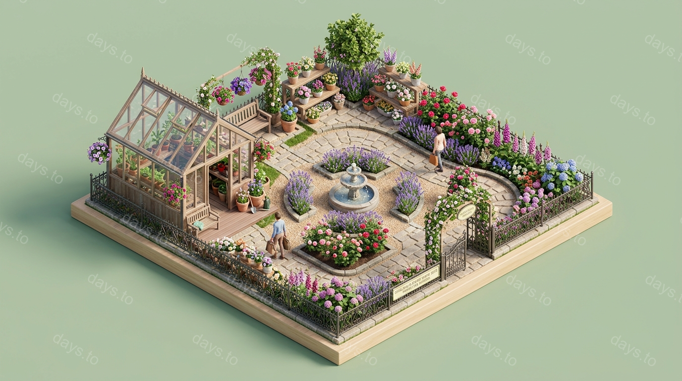 Chelsea Flower Show 2026 countdown timer - Holidays