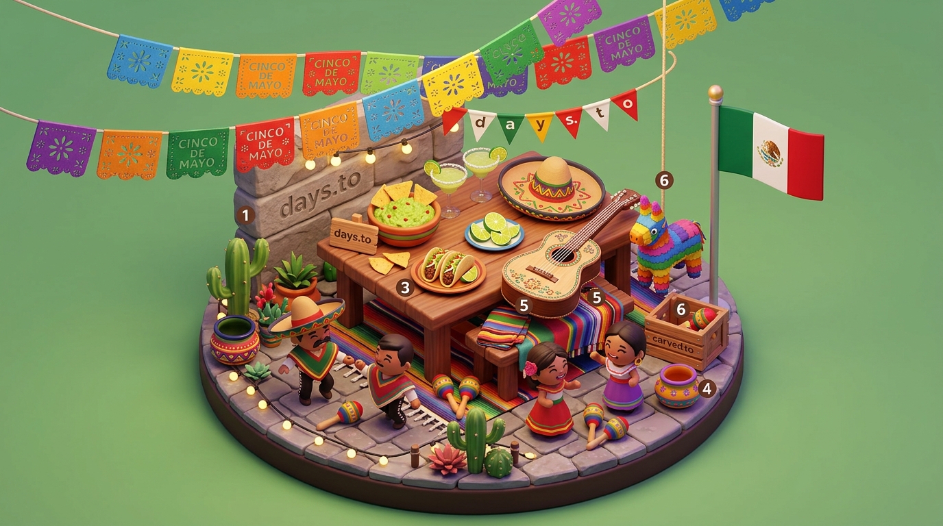 How many days until Cinco De Mayo