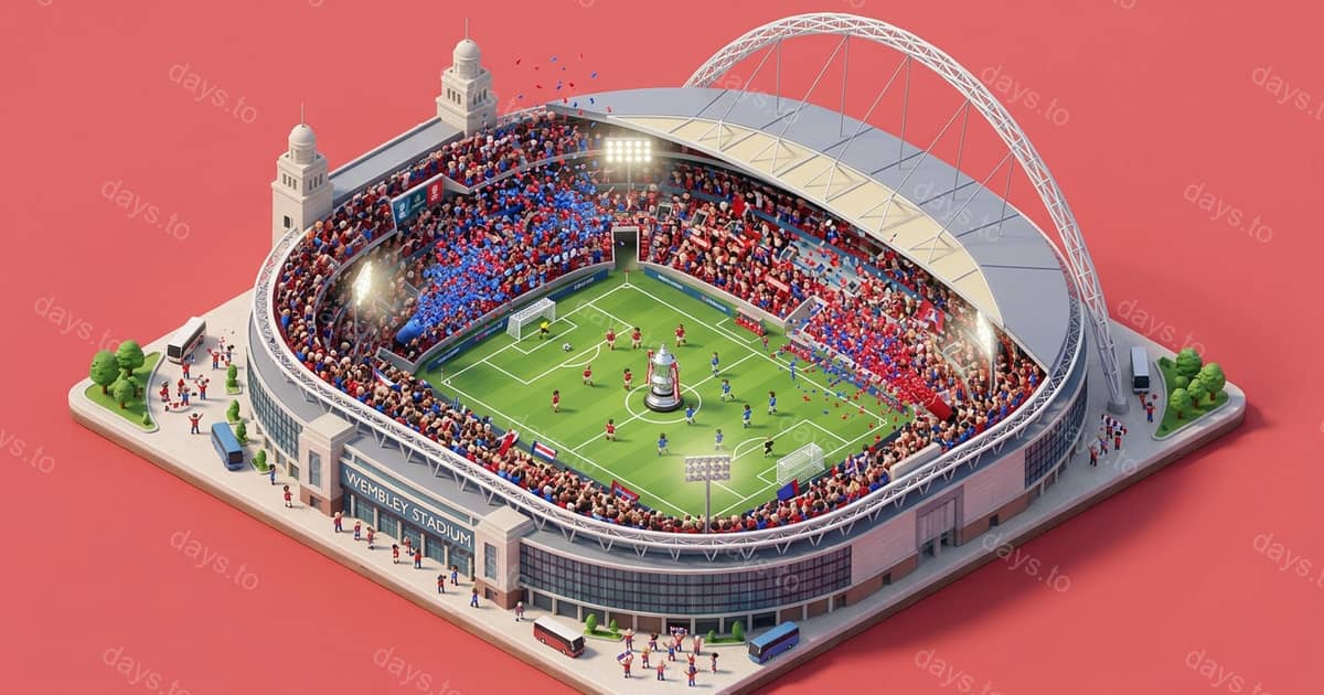 FA Cup Final countdown timer - Sport