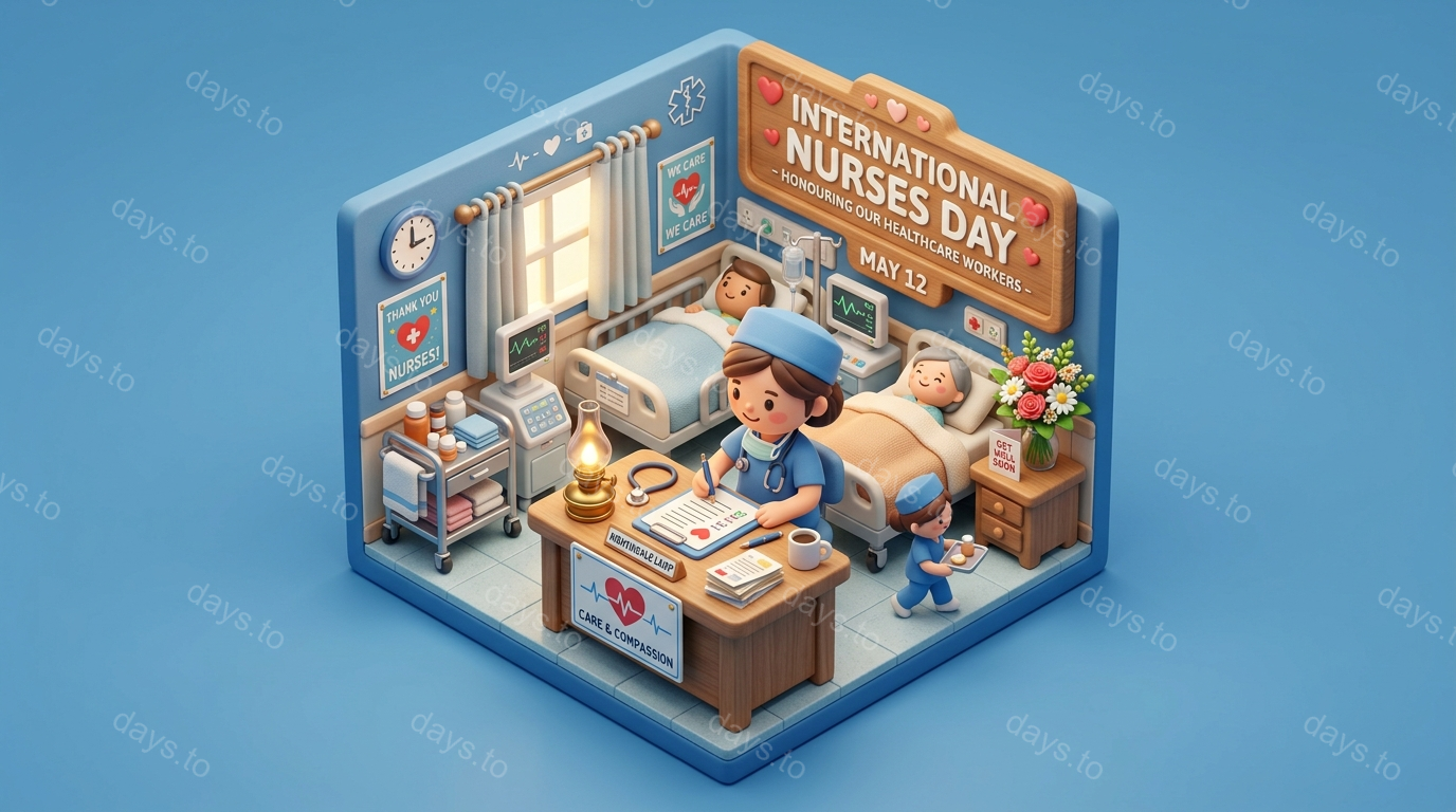 How many days until International Nurses Day