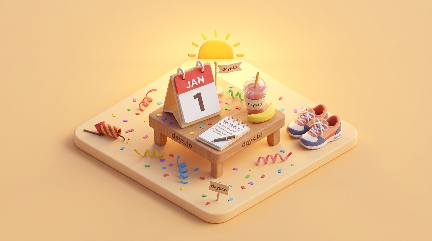The Year countdown - Holidays