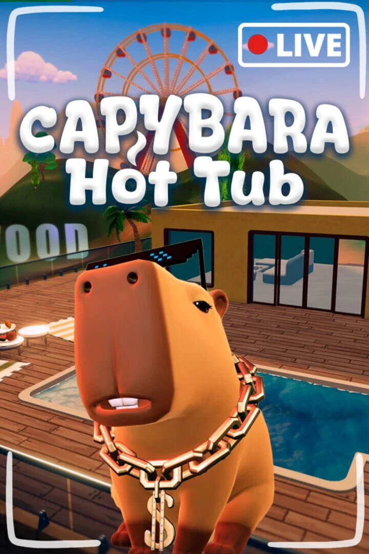 Capybara Hot Tub countdown - Game