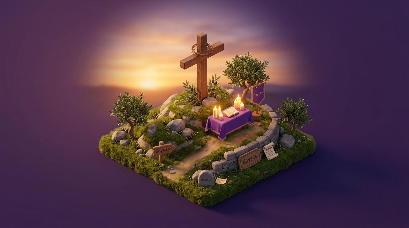 Good Friday countdown - Holidays