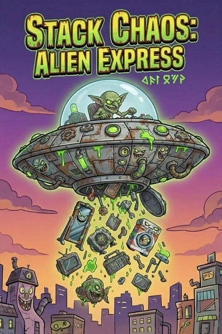 Stack Chaos: Alien Express countdown - Game
