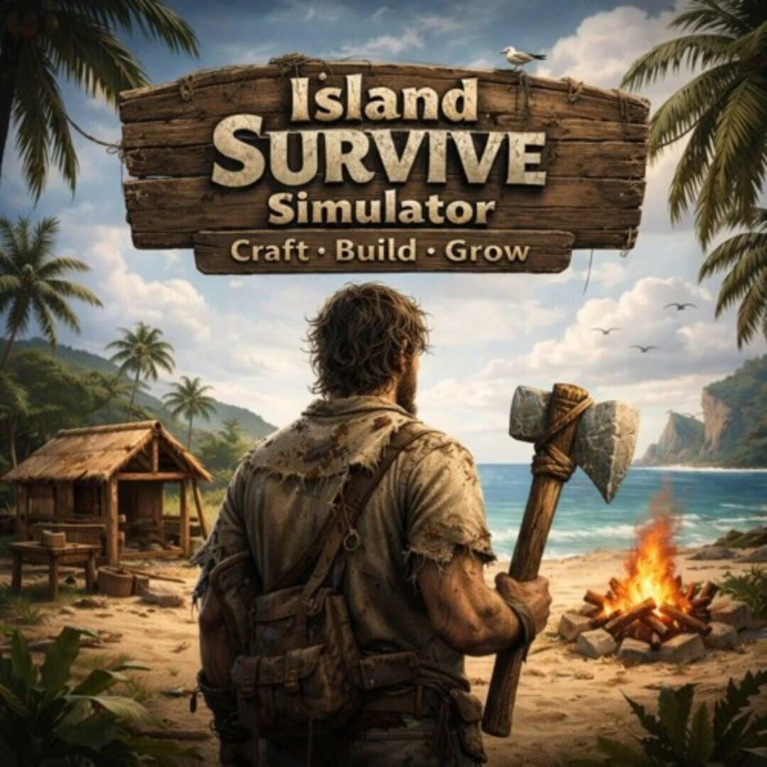 Island Survive Simulator: Craft, Build, Grow countdown - Game