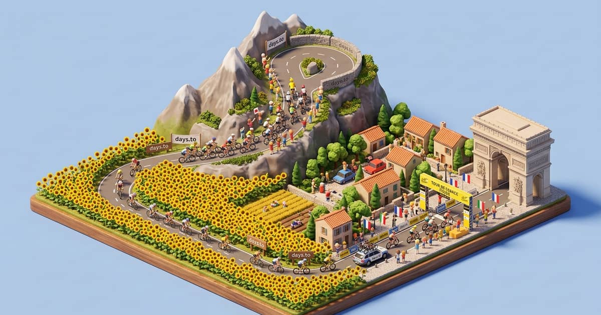 Tour de France countdown - Sport