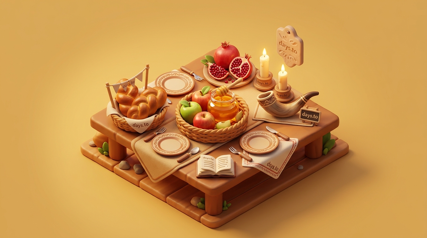 Rosh Hashanah countdown - Holidays