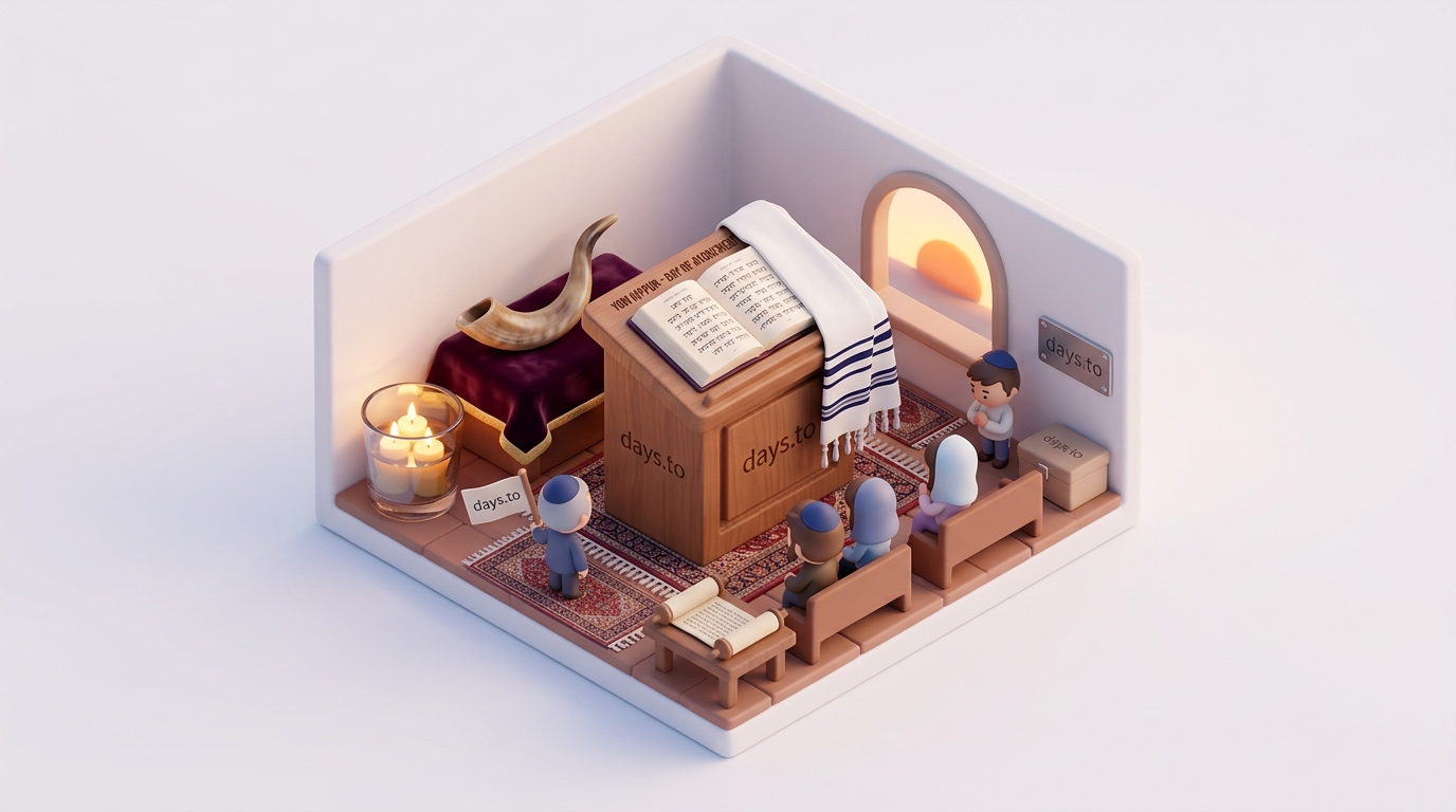 Yom Kippur countdown - Holidays