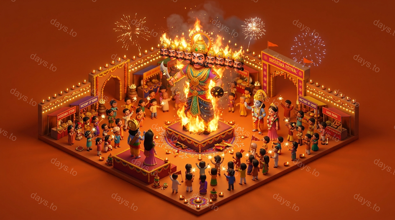Dussehra countdown - Holidays