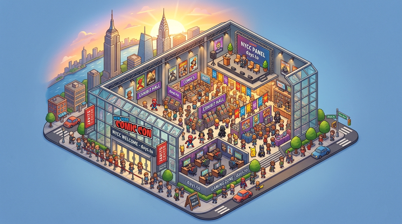 New York Comic Con 2026 countdown - Tech