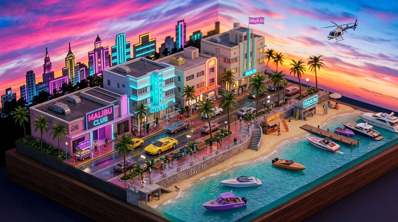 Grand Theft Auto VI countdown - Gaming