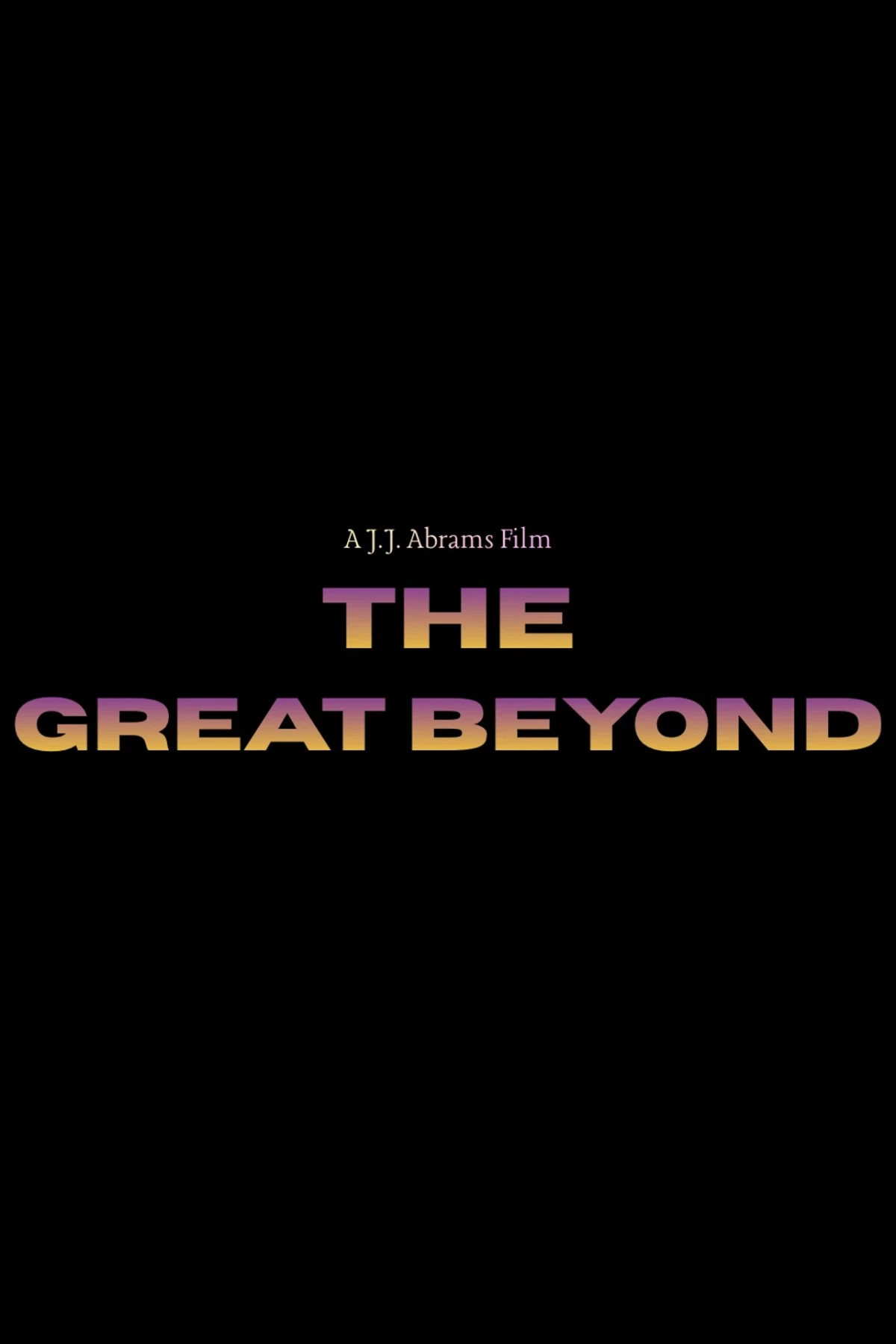 The Great Beyond countdown - Movie