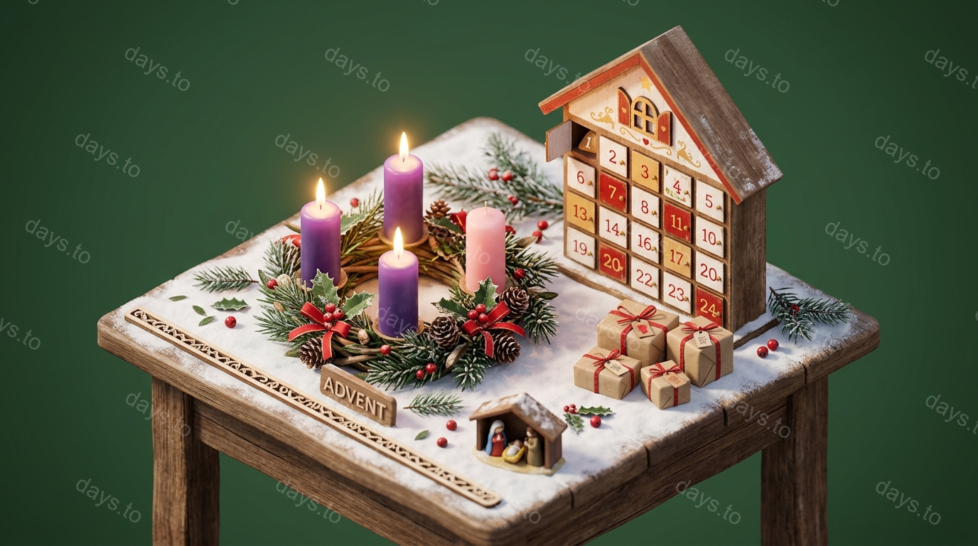 Advent countdown - Holidays
