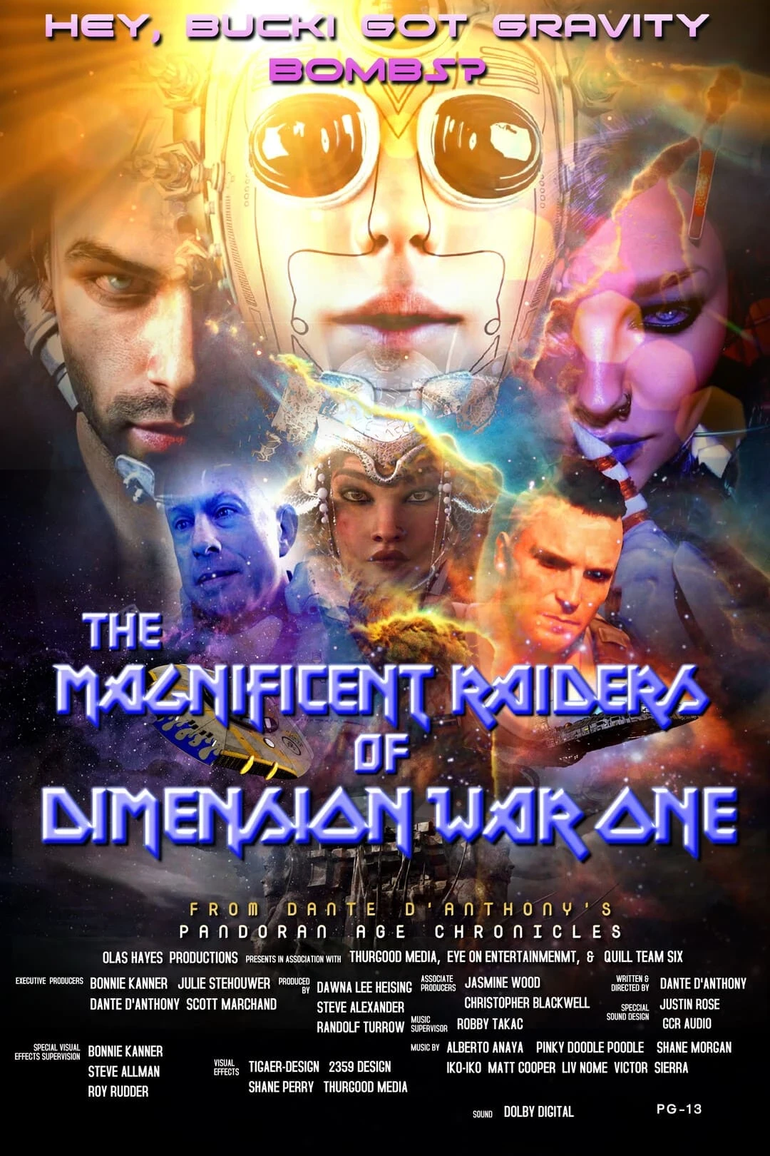 The Magnificent Raiders of Dimension War One countdown - Movie