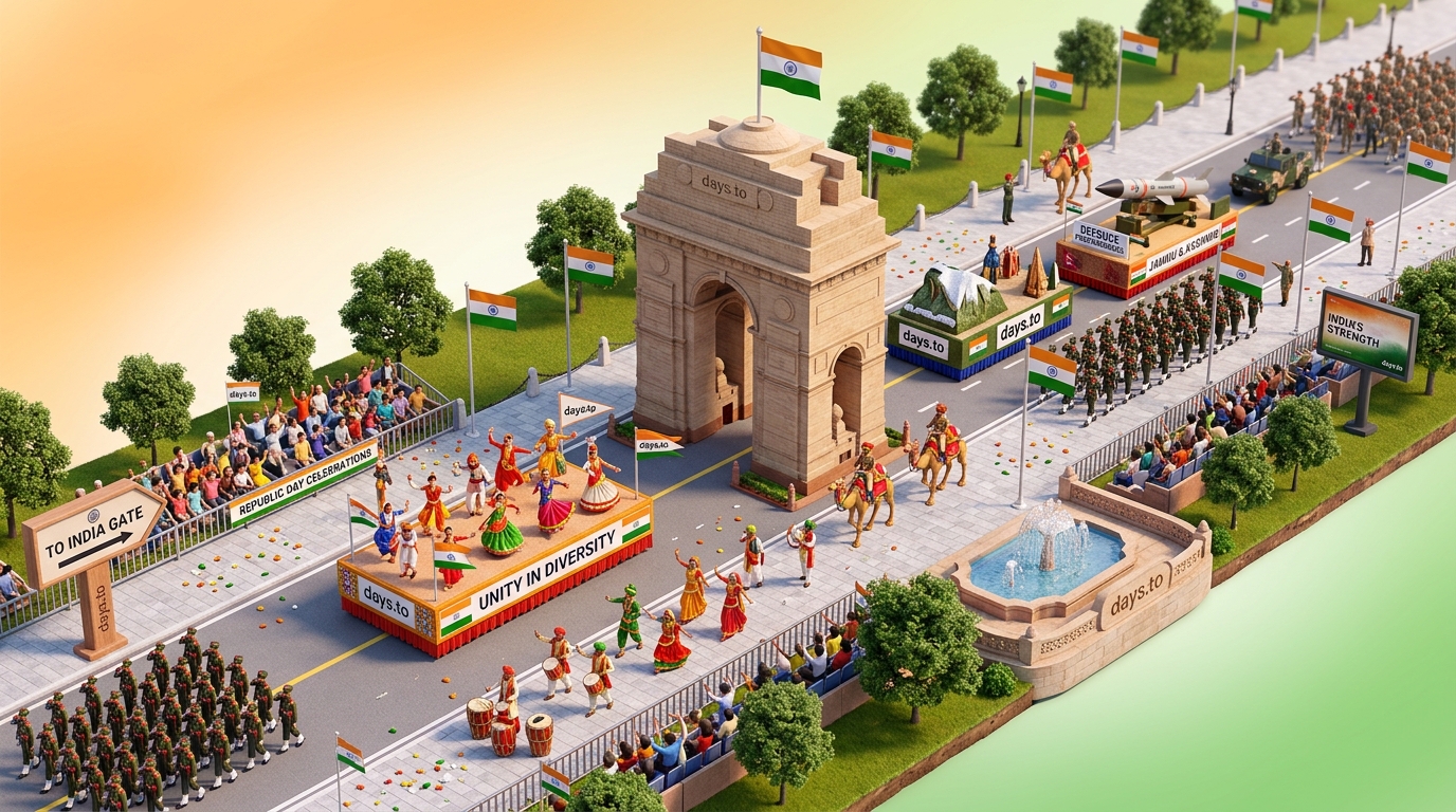 Republic Day (India) countdown - Holidays