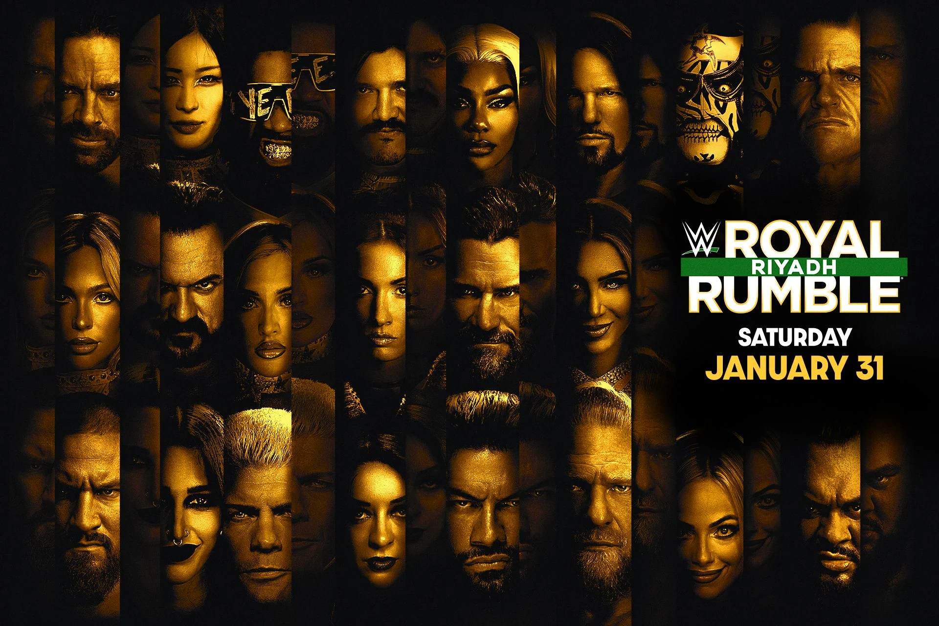 Royal Rumble WWE Fighting countdown - Sport