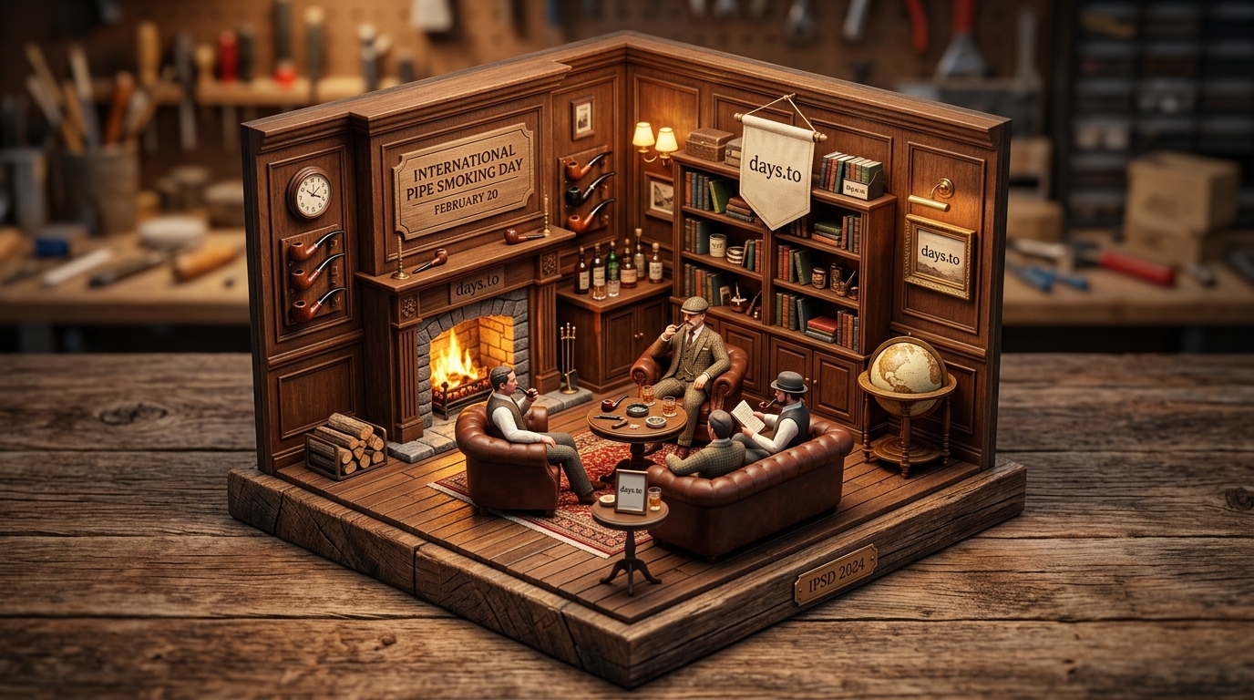 International Pipe Smoking Day countdown - Holidays