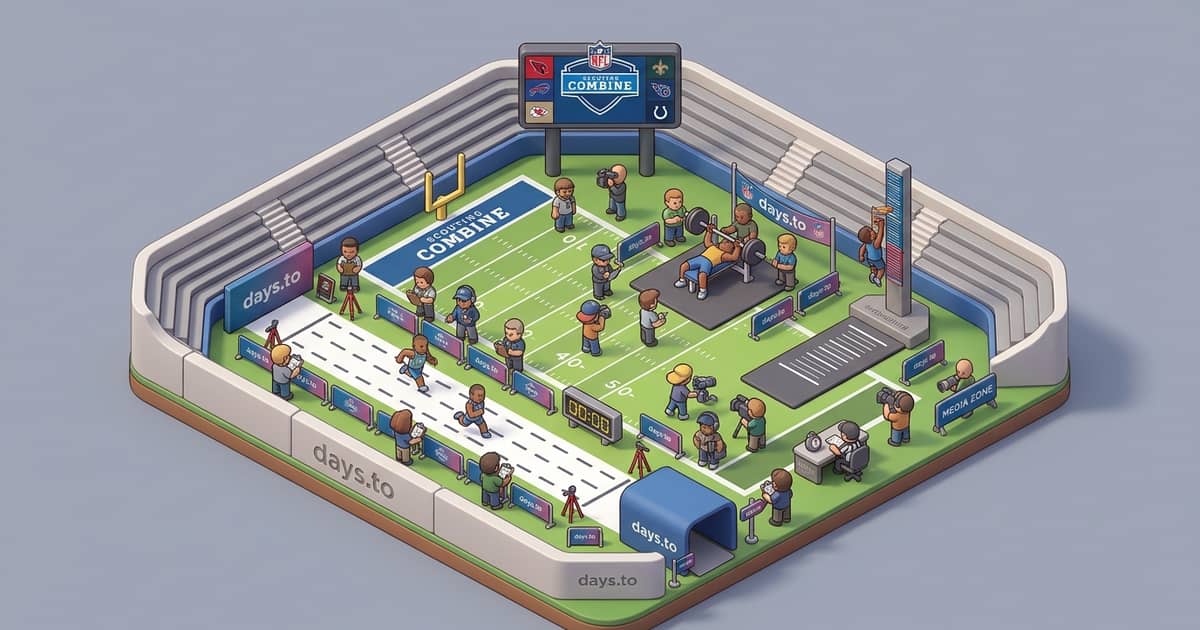 NFL Scouting Combine countdown - Sport