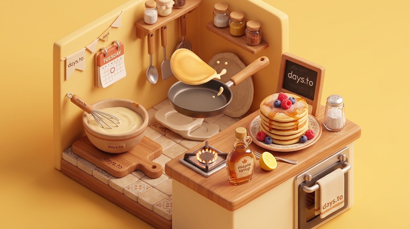 Pancake Day countdown - Holidays