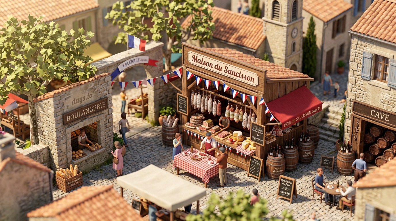 International Saucisson's Day countdown - Holidays