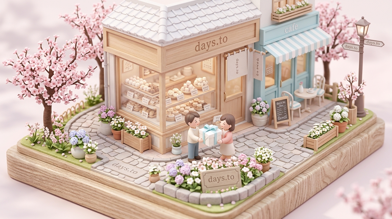White Day countdown - Holidays