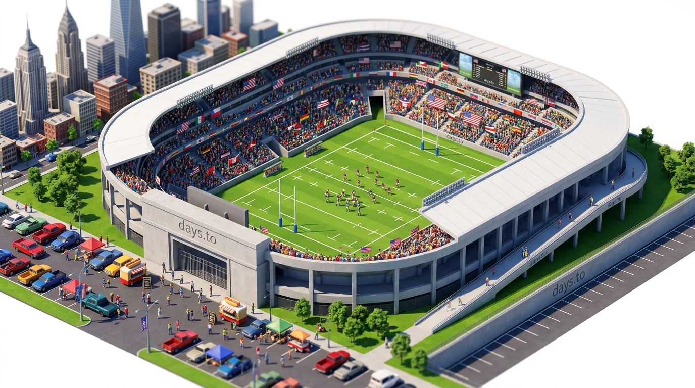 Rugby World Cup 2031 countdown - Sport