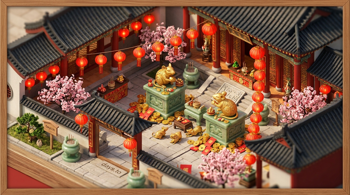 Year of the Rat countdown - Holidays